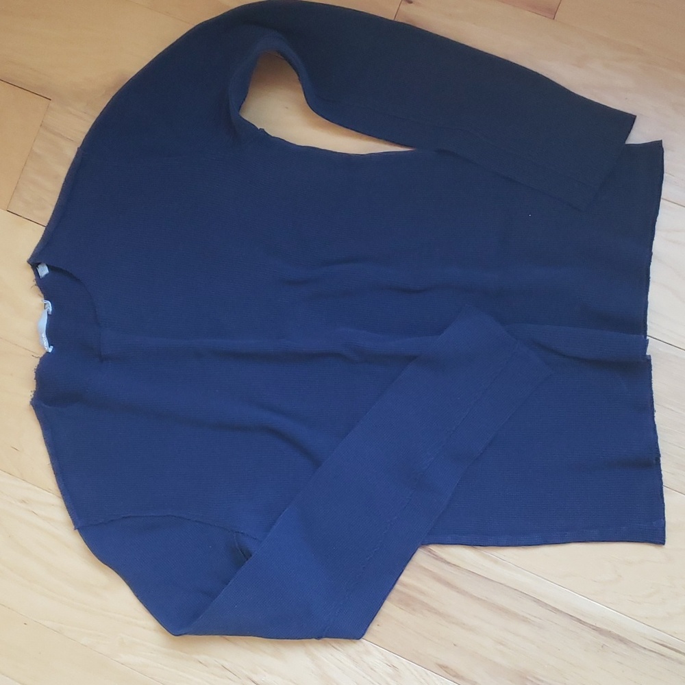 Vince Raw Edge Thermal Pullover